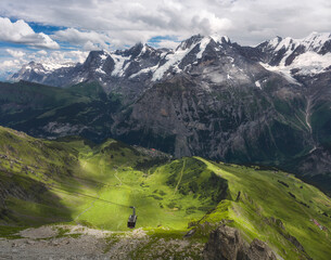 Schilthorn - the summit of the Bernese Aplps - Switzerland