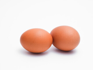  Easter eggs on a clean white background