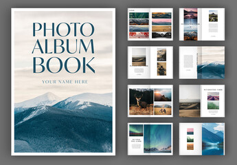 Photo Album Book Layout