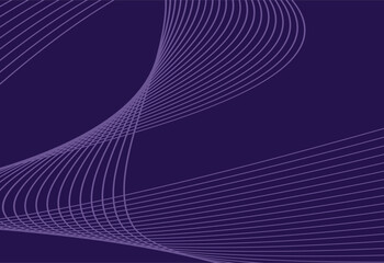 abstract background with wavy lines in purple and violet colors.