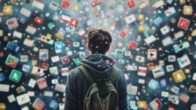 Cognitive overload due to excessive news, social media, and constant ads.