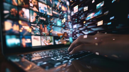 Psychological stress caused by information overload in the digital era and media.