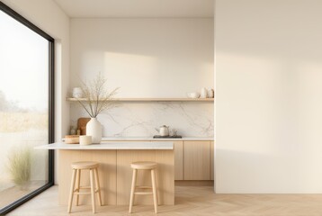 Pink Cherry Blossoms in Soft Sunlight