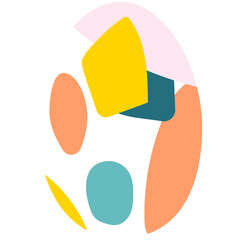 Easter painted eggs.