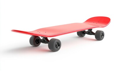 Red Mini Skateboard