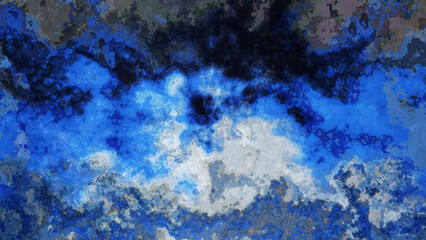 4K watercolor abstract digital texture with grainy marbled effect.