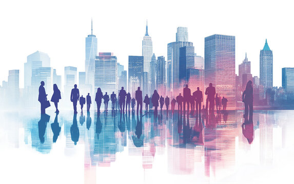 Professional Business Conference Banner with Contemporary Aesthetics Isolated on transparent background PNG