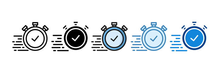 Quick Reply Icon Set Multiple Style Collection