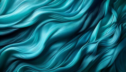 Obraz premium blue silk background