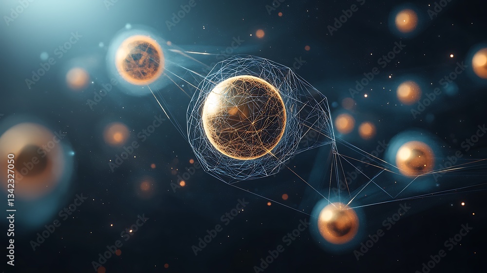 Poster complex molecular structure