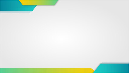 Tosca Green Gradation Geometric Element