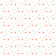 Seamless vector pattern with abstract elements. Minimalist background.