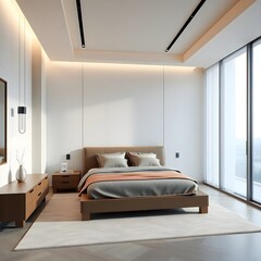 modern bedroom interior