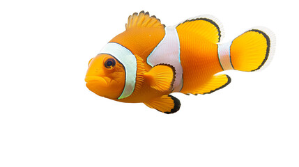 Brightly Colored Anemonefish Playfully Swimming Among Tentacles in Vibrant Coral Habitat