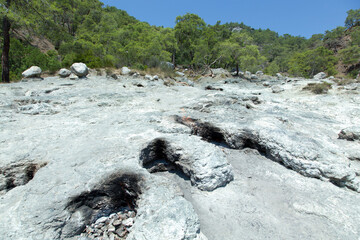 Mount Chimaera Fire Coming From Underground