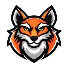 Obraz premium Intriguing Logo Design Featuring a Majestic Animal Silhouette