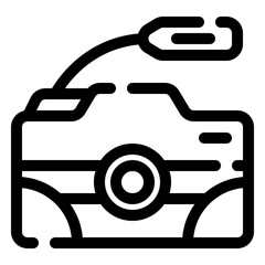 camera sale icon