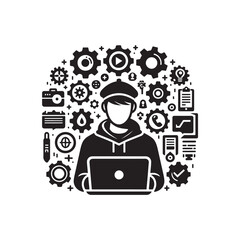 Software Developer Vector