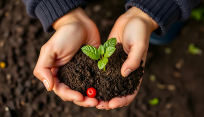 Protecting our planet one seed at a time nurturing growth sustainable future