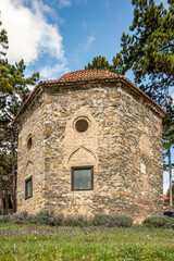 Obraz premium The islamic mausoleum of Idris Baba in Pécs