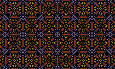 Seamless Abstract Geometric Pattern – Modern Decorative Textile Design