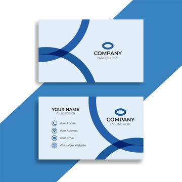Creative business card design template