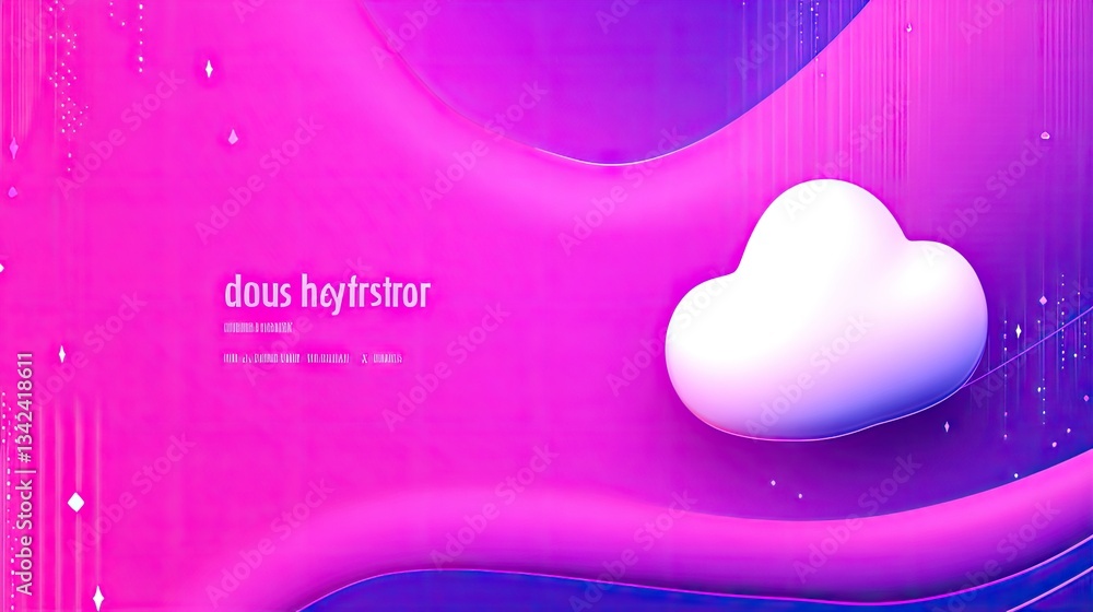 Canvas Prints abstract cloud graphic design