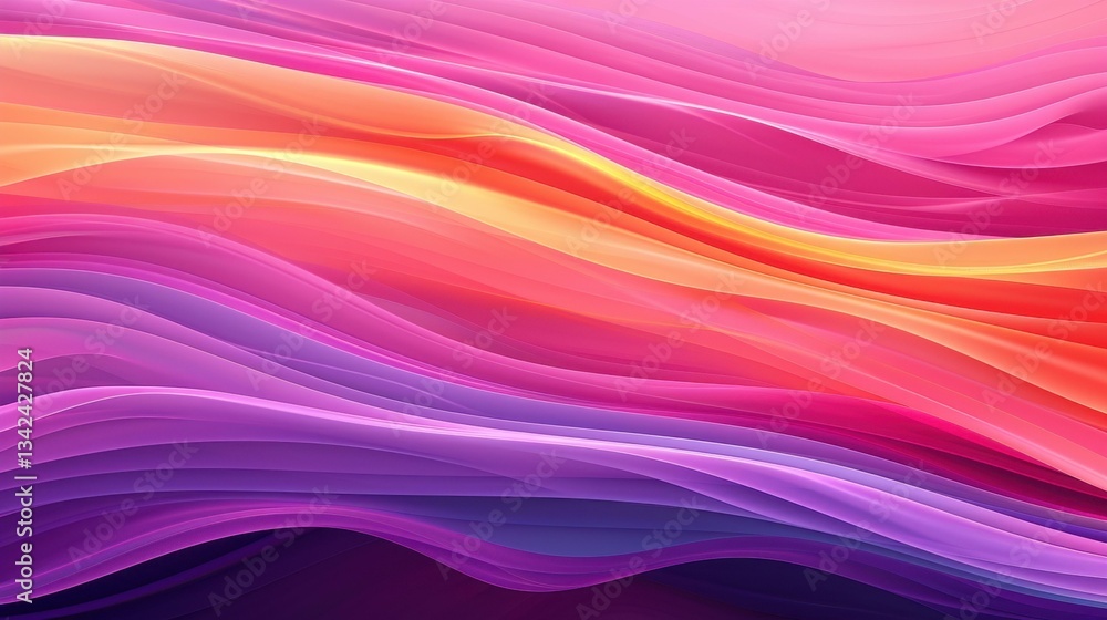 Poster dive into a vibrant swirl of colors, harmoniously intertwined to create a stunning abstract backdrop