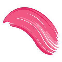 vector illustration of a feather