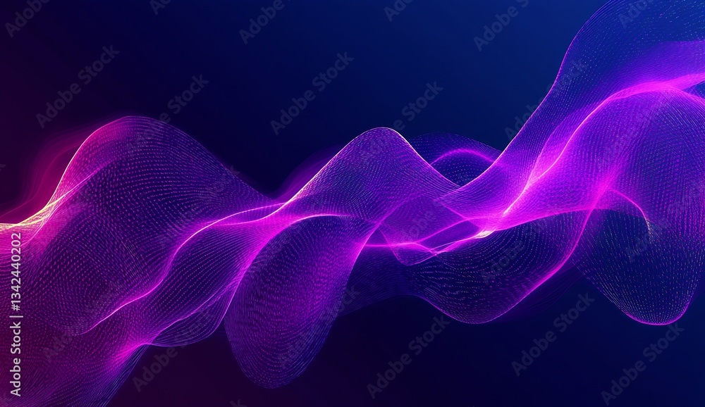 Poster Vibrant and intricate flowing patterns capturing the essence of motion and artistic expression : Generative AI