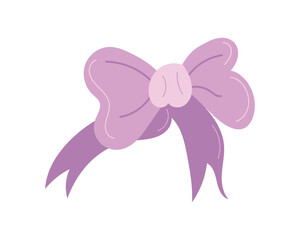 Cute pink and purple bow clipart. Perfect for girly party invitations, gift wrapping designs, festive decorations, fashion accessories, and boutique branding.