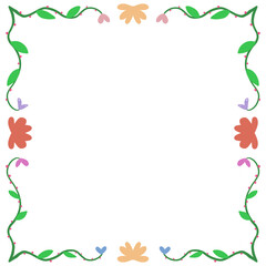 Flower frame