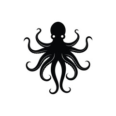 vector illustration of a octopus