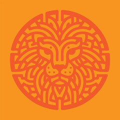 Popular editable duo tone colored stylized vector drawing illustration for all artistic projects
