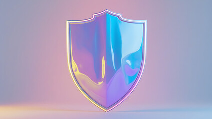 Data Security & Privacy Protection: Shield Symbolizing Digital Defense