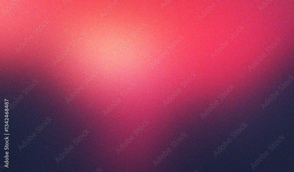 Sticker blue red yellow noise effect gradient texture grainy background
