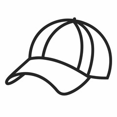 baseball cap vector illustration