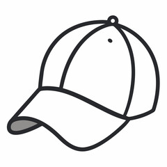 baseball cap vector illustration