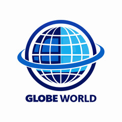 globe logo design