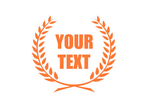 Custom Laurel Wreath Award Ba...