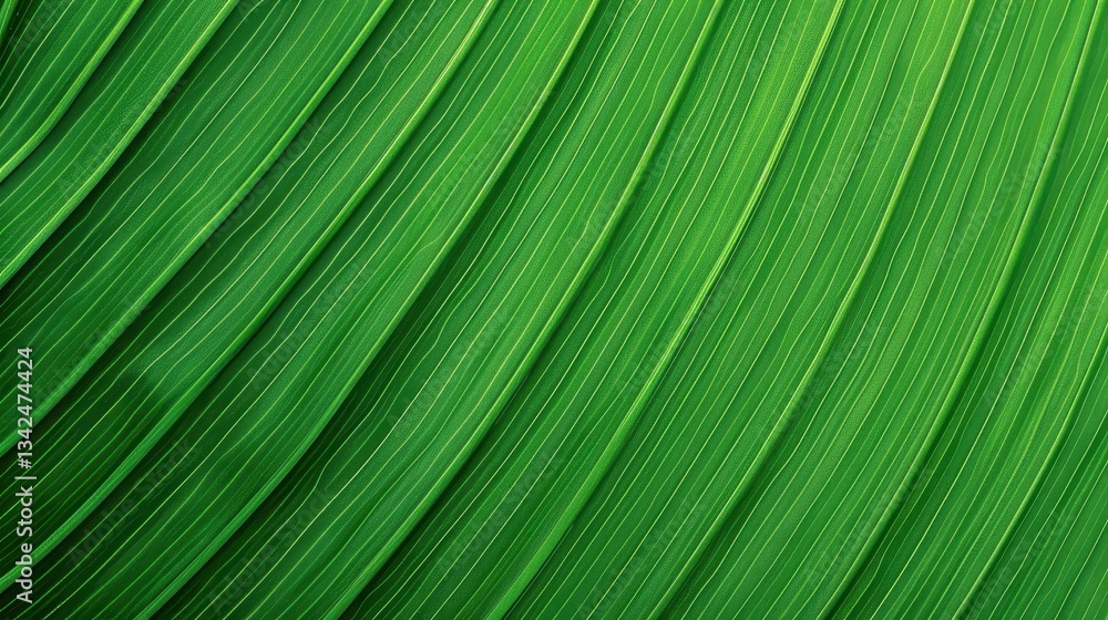 Poster dive into the serene vibes of this abstract green leaf texture, perfect for creating a tranquil spac