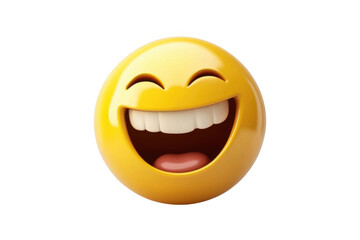Fototapeta premium Laughing Emoji.