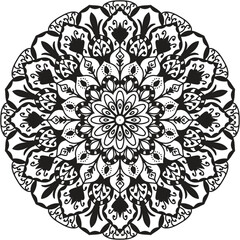 mandala vector flower design