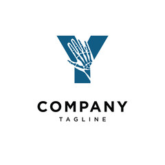 Letter Y Wrist Surgery Logo Icon