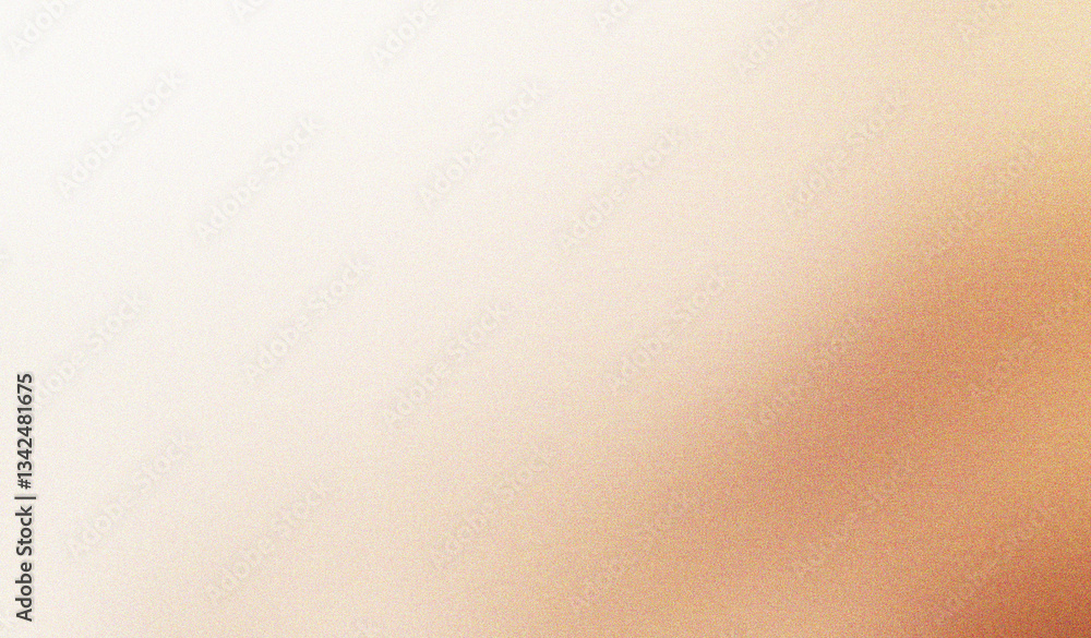 Poster golden white noise effect gradient texture grainy background