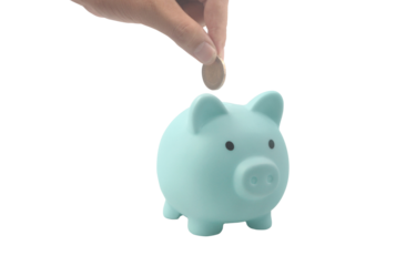 Saving money action piggy bank investment home office financial management indoor environment close-up view budgeting concept