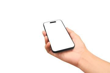 Engaging smartphone interaction digital space mobile device display minimalist design hand viewpoint user experience concept for seo impact