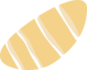 Illustration of a Loaf of Bread