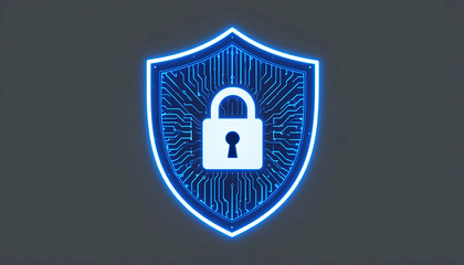 Shield Protection Icon: Symbolizing Security and Cyber Defense