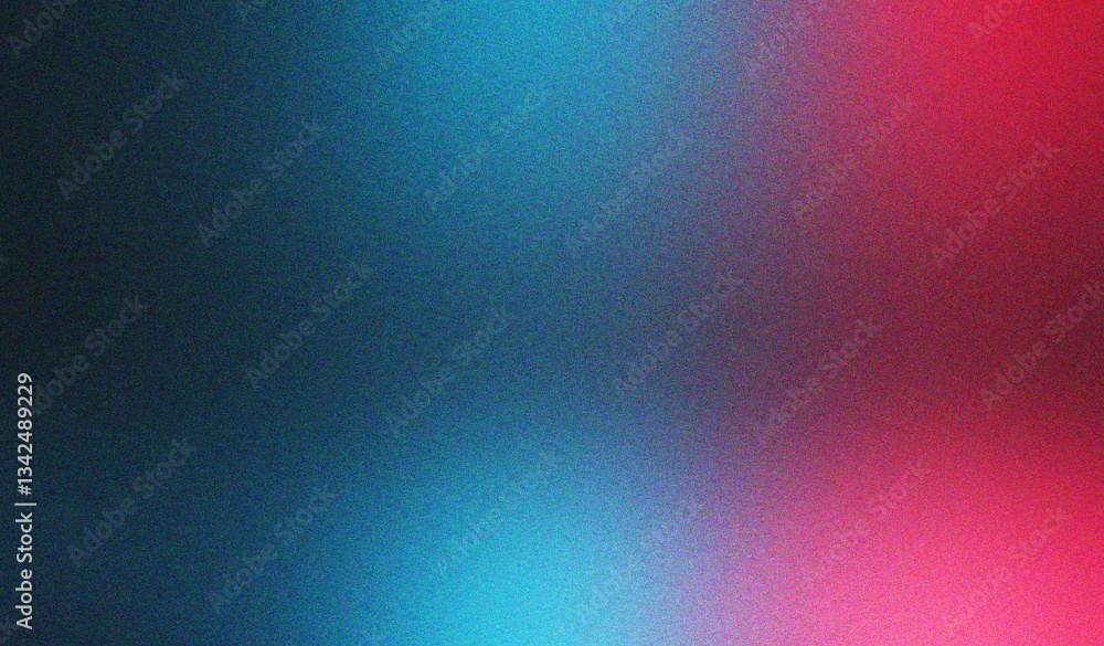 Poster red teal noise effect gradient texture grainy background